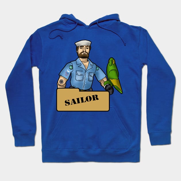 The Quintessential Sailor and his Polly Hoodie by annadrewthat